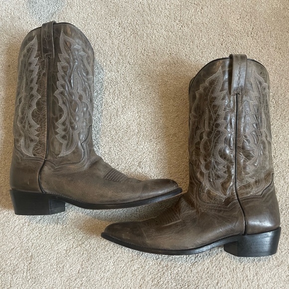 Dan Post Other - Dan Post Leather Cowboy Boots